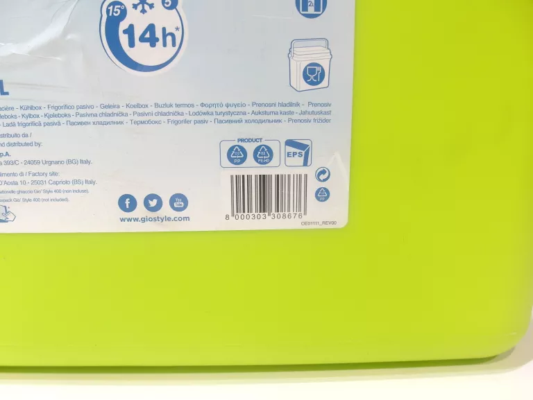 GIOSTYLE LODOWKA FIESTA 30L