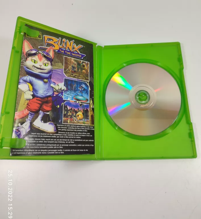 BLINX THE TIME SWEEPER NA XBOX