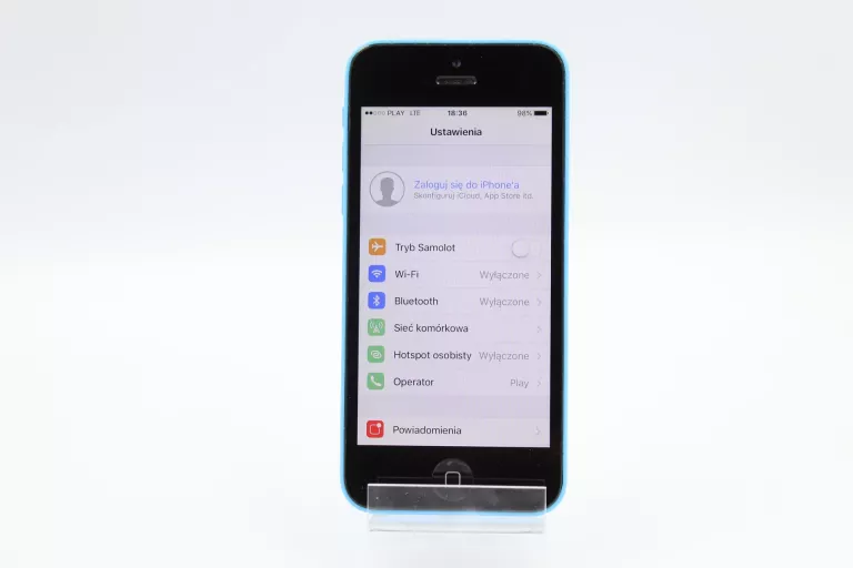 SMARTFON APPLE IPHONE 5C 8GB NIEBIESKI