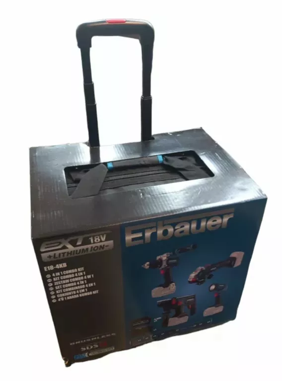 ZESTAW NARZĘDZI ERBAUER E18-4KB