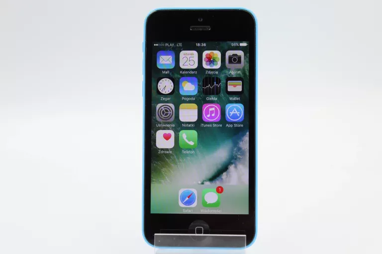 SMARTFON APPLE IPHONE 5C 8GB NIEBIESKI