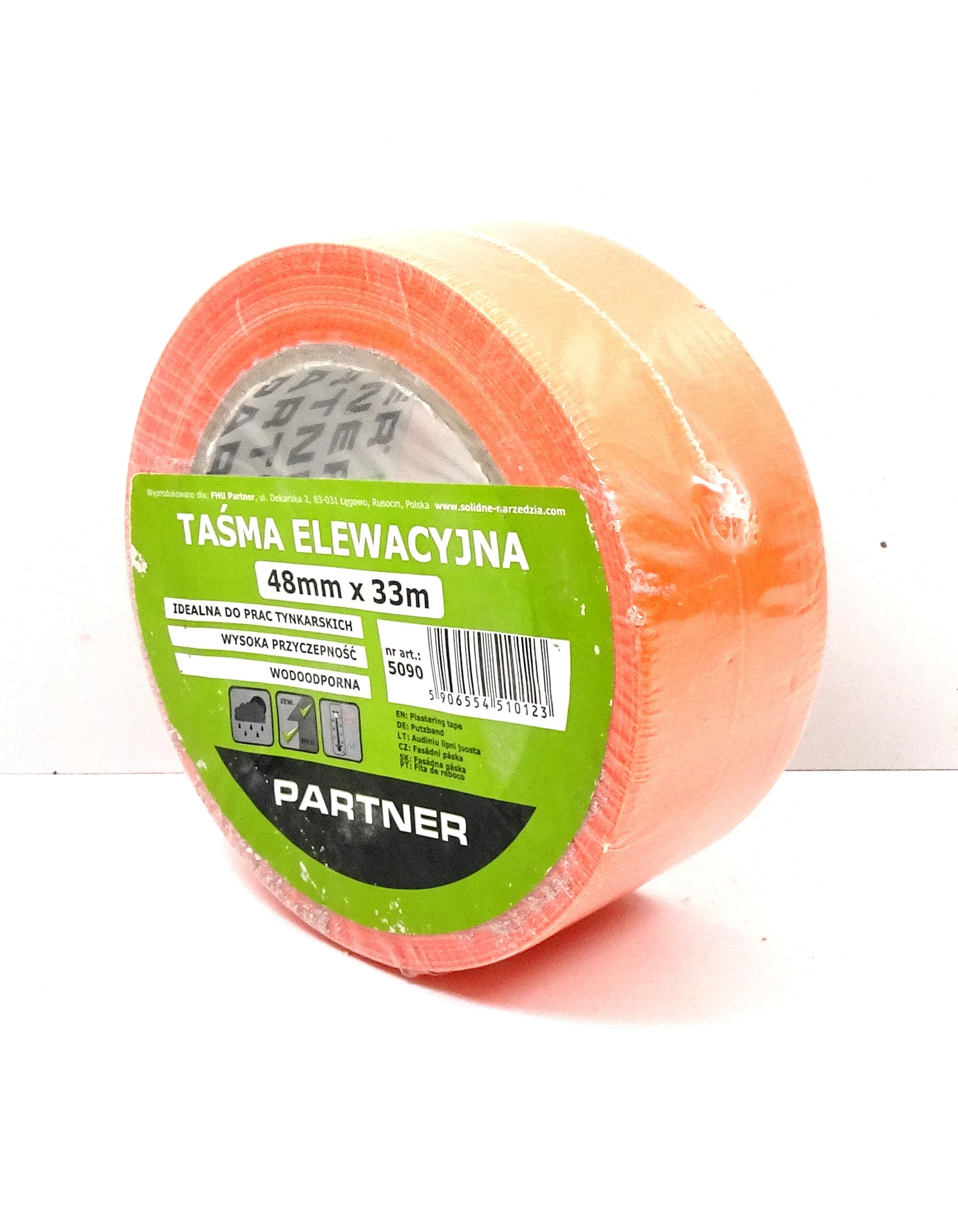 tasma-elewacyjna-tynkarska-partner-48mm-x-33mm-stan-uzywany