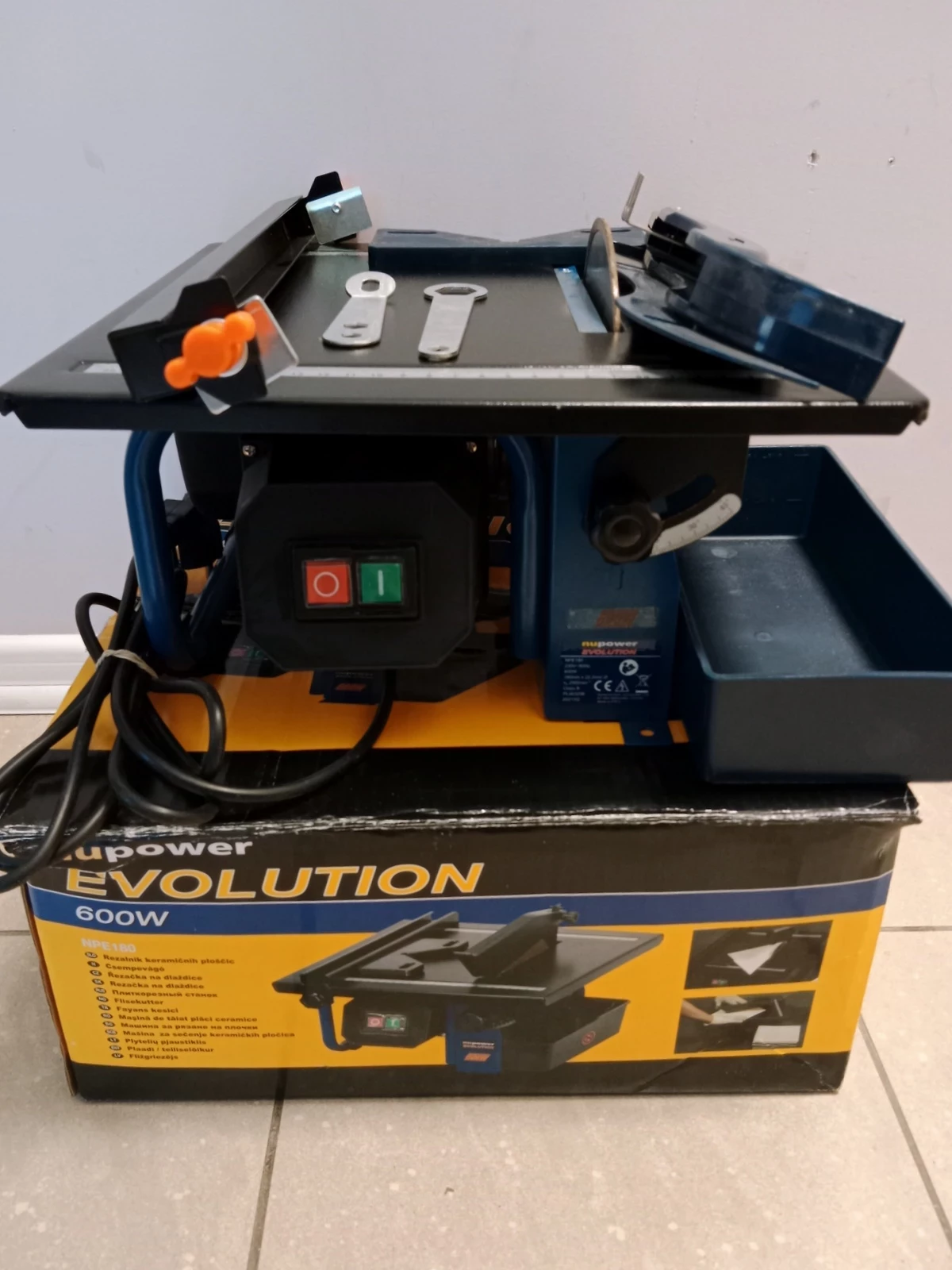 PRZECINARKA NUPOWER EVOLUTION NPE180 600W | Przecinarki do glazury |  Loombard.pl