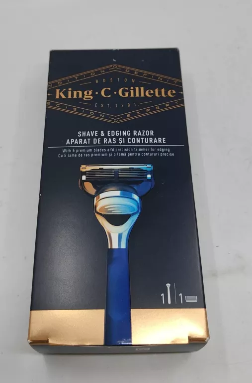 MASZYNKA DO GOLENIA NA WKŁADY KING C GILLETTE