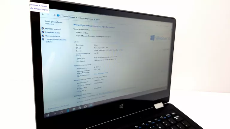 LAPTOP KIANO ELEGANCE 11.6 360 DOTYKOWY SZARY