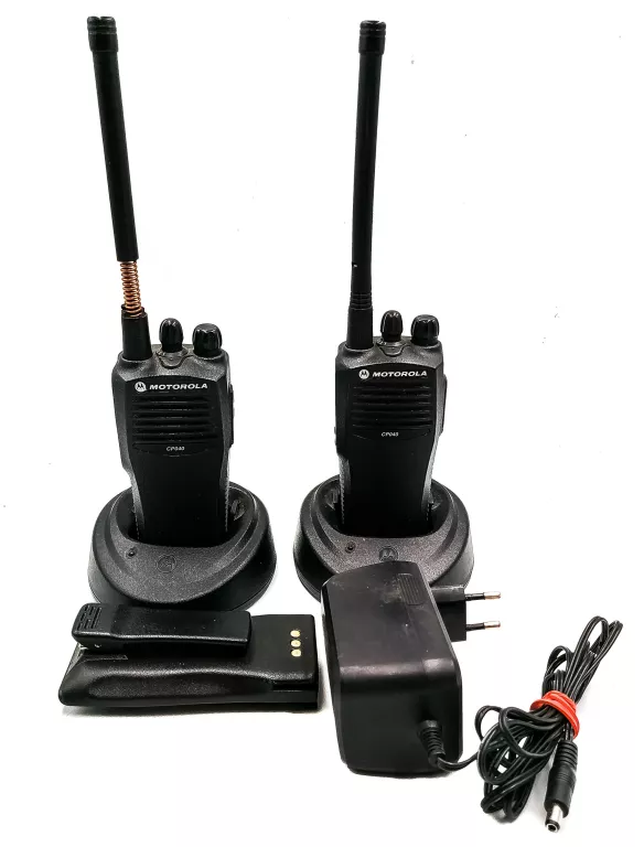 KRÓTKOFALÓWKI MOTOROLA CP040 +AKCESORIA