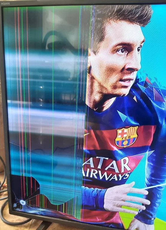 TELEWIZOR SHARP 40CI1EA 40” FHD ANDROID TV OPIS!!! MOŻE BYĆ NA CZĘŚCI