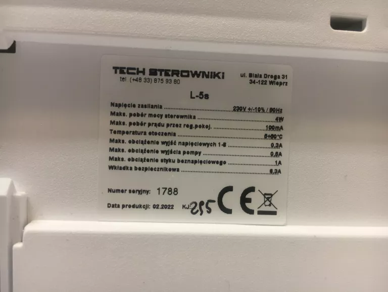 STEROWNIK OGRZEWANIA PODŁOGOWEGO W_L5S.01.PL01.1