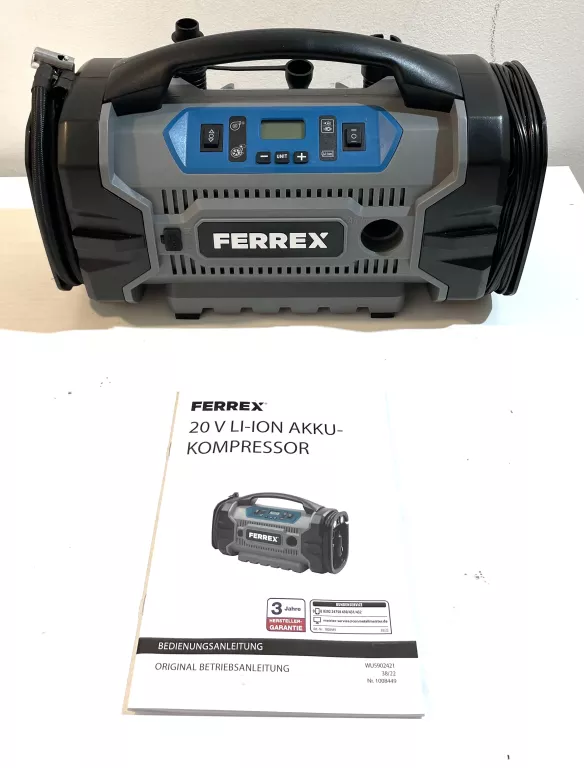 KOMPRESOR AKUMULATOROWY FERREX FLP-20