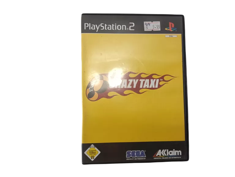 GRA NA PLAYS TATION 2 CRAZY TAXI
