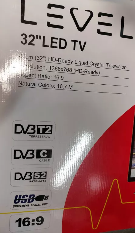 TELEWIZOR LEVEL HD8332