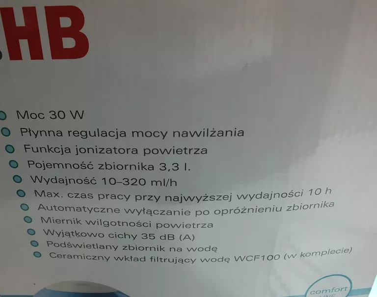 NAWILŻACZ ULTRADŹWIĘKOWY UH1020