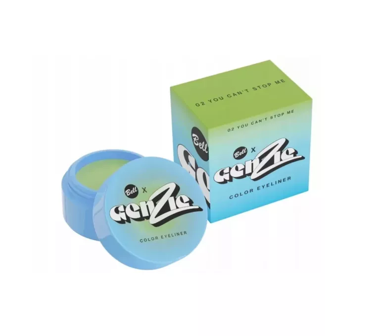 KOLOROWY EYELINER GENZIE X BELL ZIELONY 02