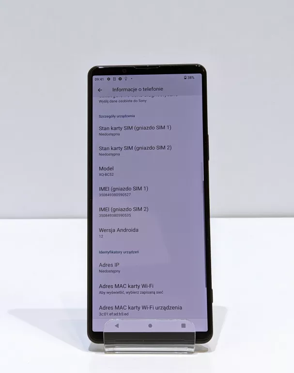 TELEFON SONY XPERIA 1 III 5G XQ-BC52 256GB DUALSI