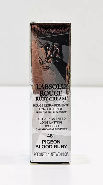POMADKA LANCOME L'ABSOLU ROUGE RUBY CREAM 481