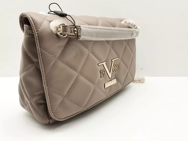 TOREBKA DAMSKA VERSACE 1969 ITALIA PIKOWANA BEŻ