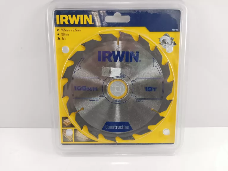 TARCZA TNĄCA IRWIN OPP IR 30 X 165 MM 18 ZĘBÓW