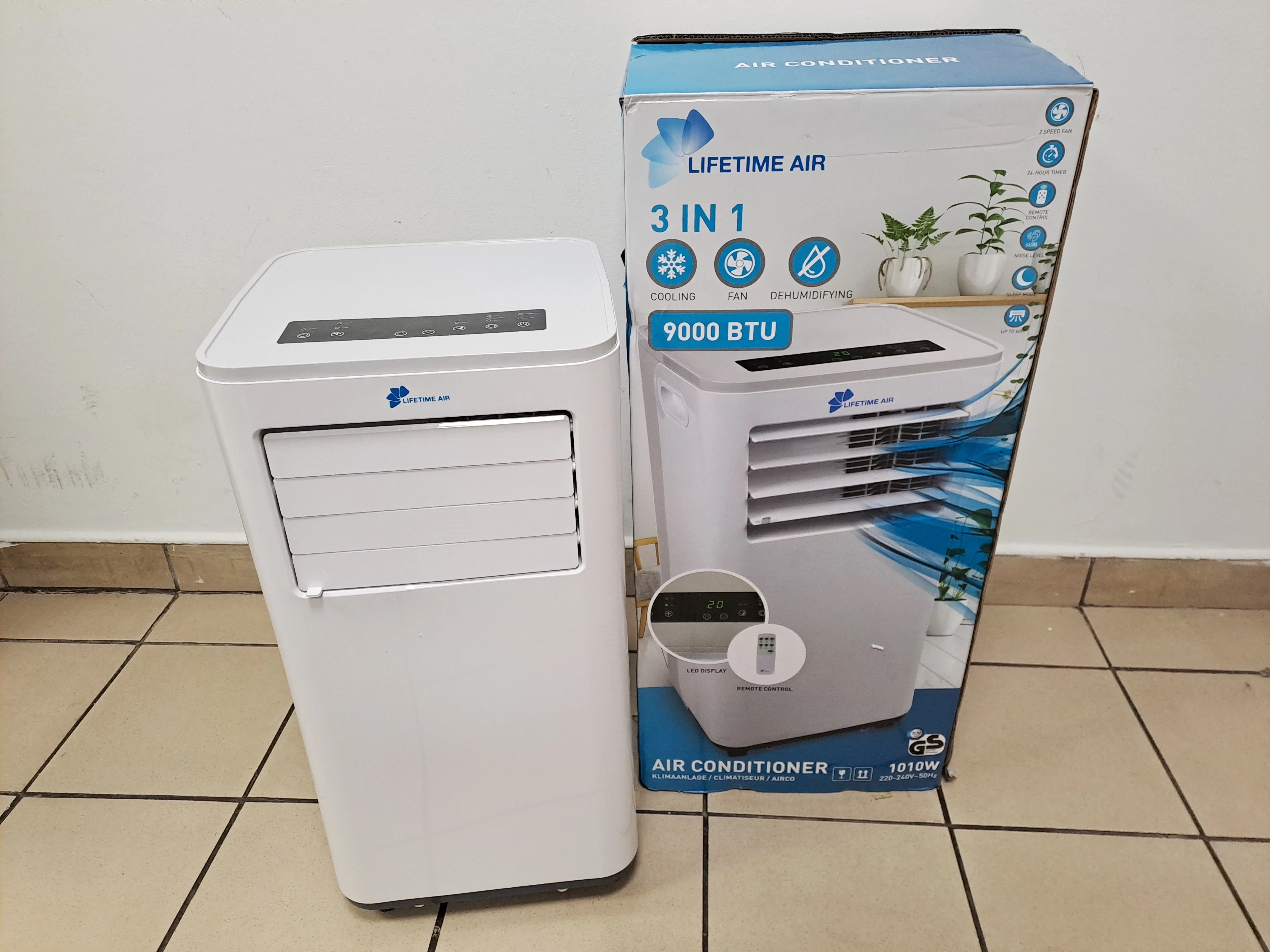 klimatyzator-lifetime-air-9000btu-zestaw-stan-uzywany