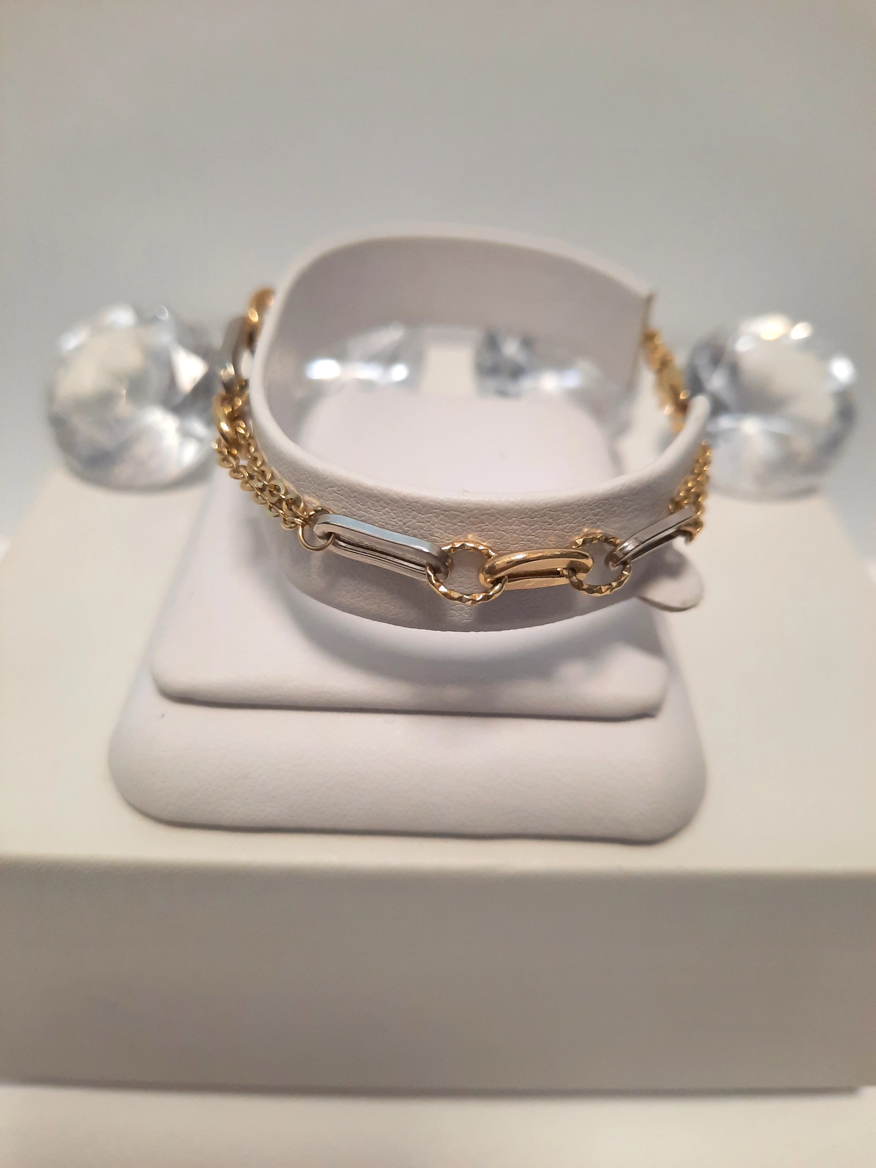 okazja-przepiekna-zlota-bransoletka-14k-46-stan-11323-2