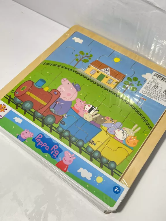 PUZZLE DREWNIANE PEPPA PIG