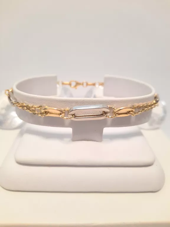 okazja-przepiekna-zlota-bransoletka-14k-46-3-maja-22-hajnowka