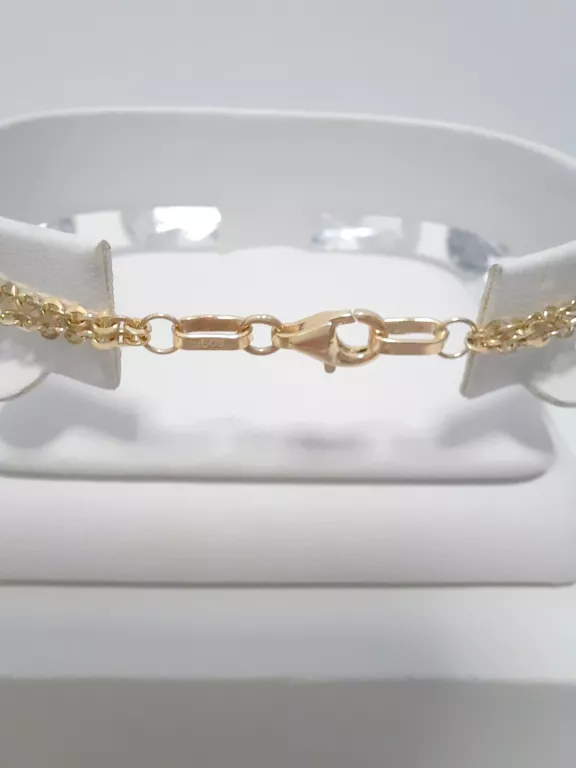 OKAZJA!!! PRZEPIĘKNA ZŁOTA BRANSOLETKA  14K 4,6