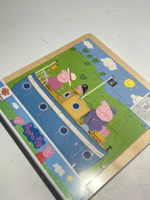 PUZZLE DREWNIANE PEPPA PIG