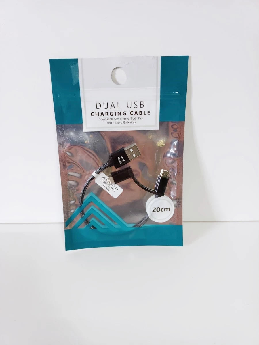 kabel-dual-micro-usb-iphone-20-cm-sliczna-54-sj-wroclaw