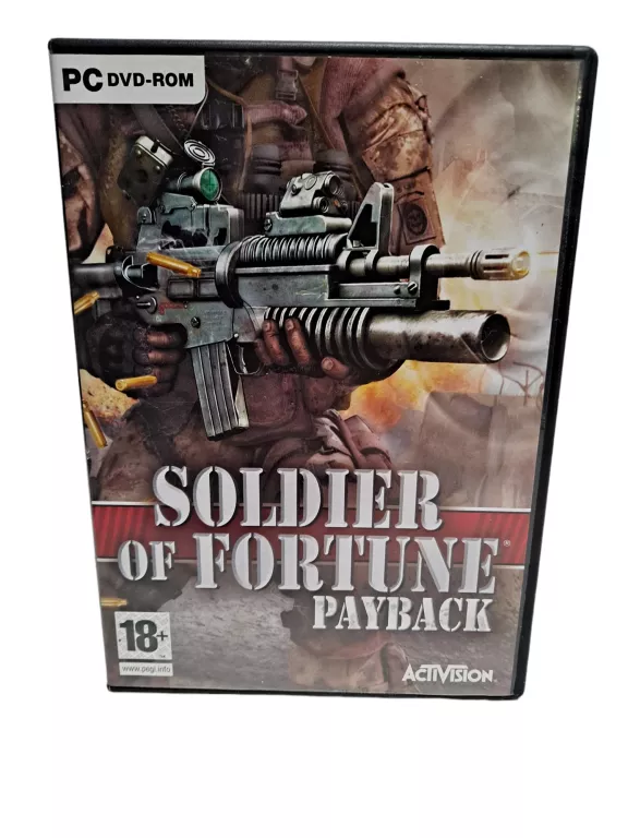 GRA SOLDIER OF FORTUNE PAYBACK PC DVD-ROM