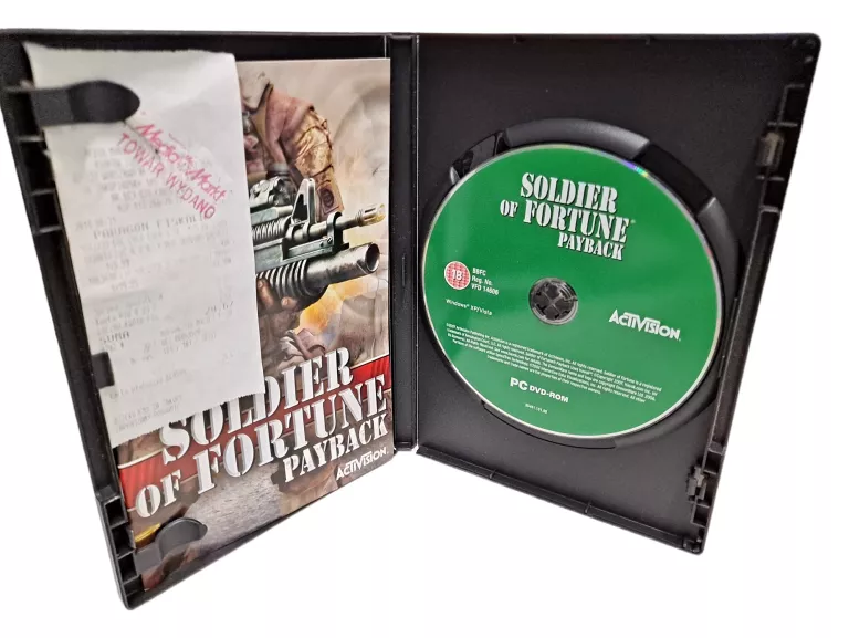 GRA SOLDIER OF FORTUNE PAYBACK PC DVD-ROM