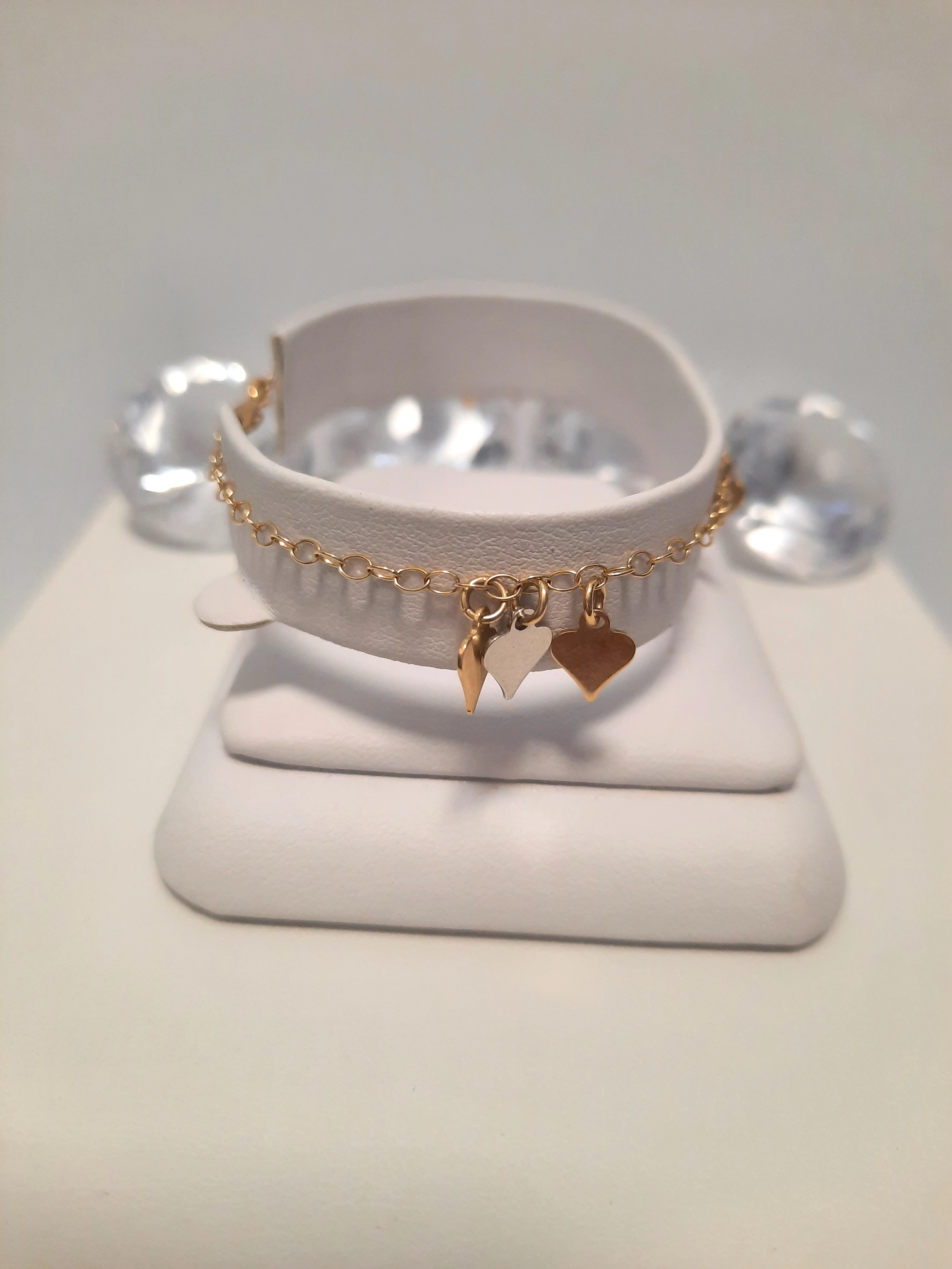 zlota-bransoletka-z-serduszkami-14k-292g-stan-11323-2