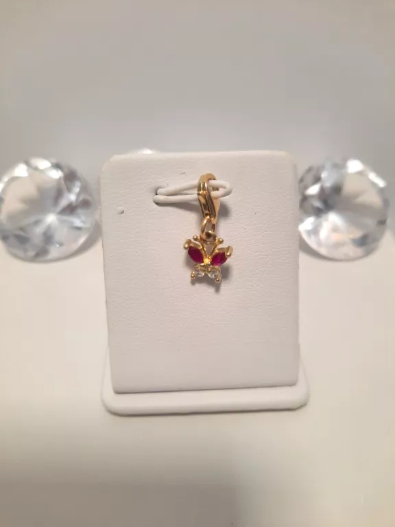 ZŁOTA ZWIESZKA MOTYLEK 14K 1,01G