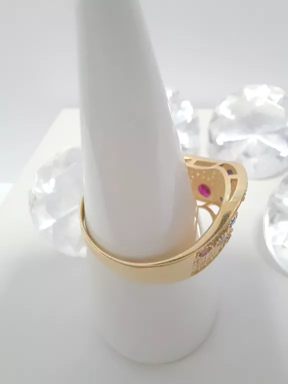 ZŁOTY PIERŚCIEŃ ALLADYNA 14K 4,27G