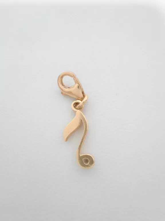 ZŁOTA ZAWIESZKA NUTKA 14K 0,77G