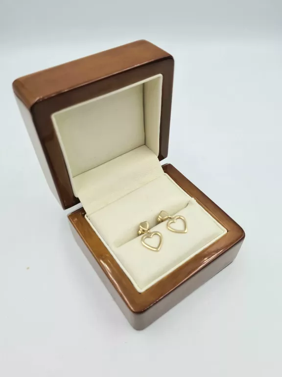 PIĘKNE KOLCZYKI SERCA