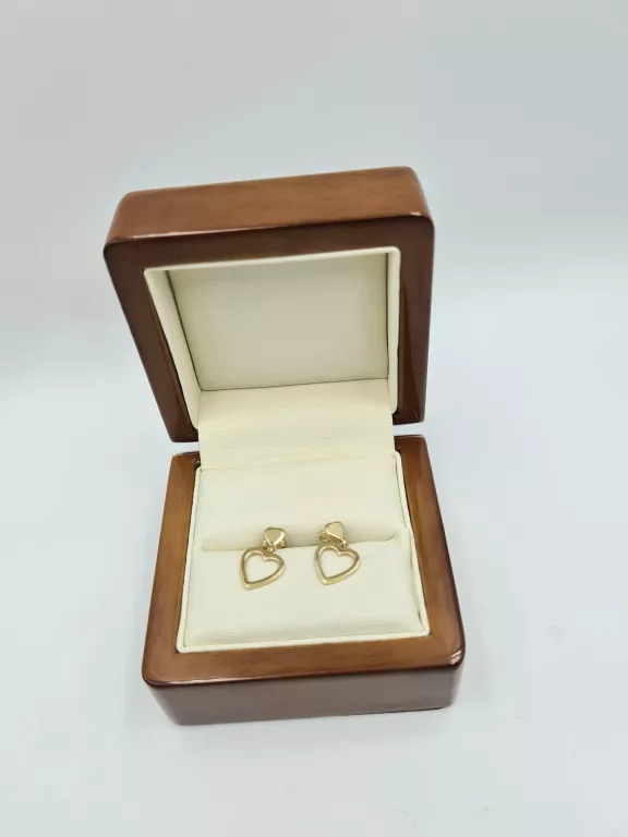 PIĘKNE KOLCZYKI SERCA