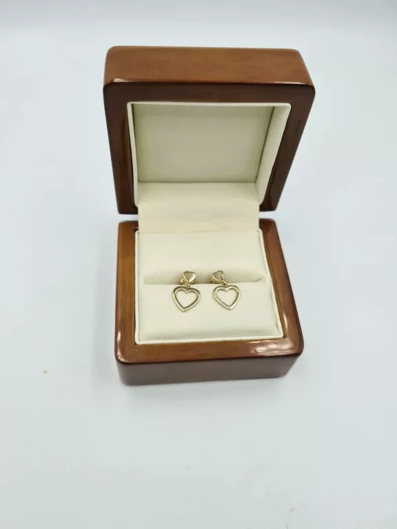 PIĘKNE KOLCZYKI SERCA