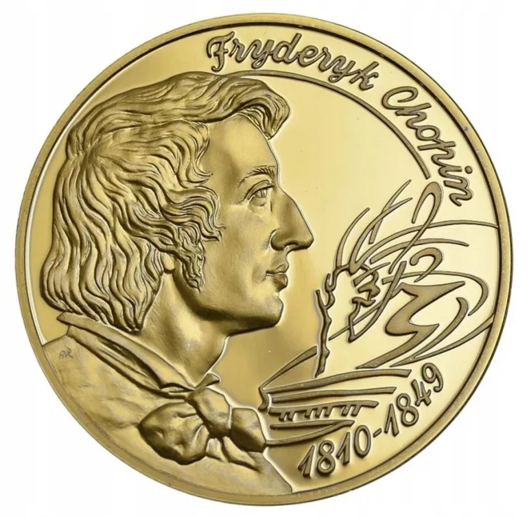 WIELCY POLACY FRYDERYK CHOPIN + CERTYFIKA