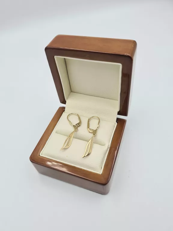 ZŁOTE WISZĄCE KOLCZYKI