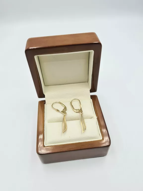 ZŁOTE WISZĄCE KOLCZYKI