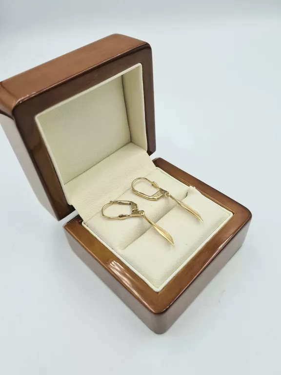 ZŁOTE WISZĄCE KOLCZYKI