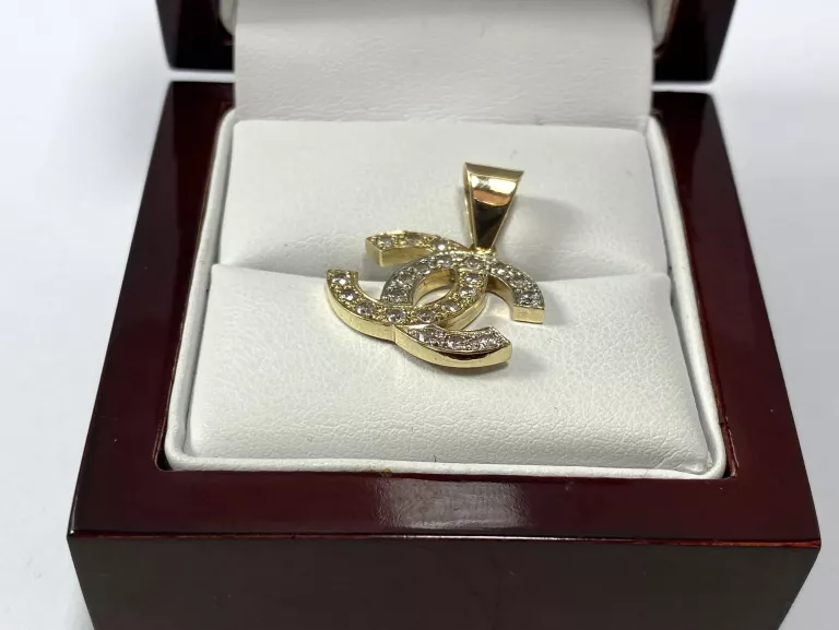 ZŁOTA ZAWIESZKA CHANEL PR 585 2.59G