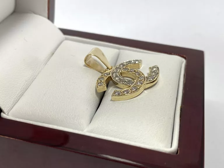 ZŁOTA ZAWIESZKA CHANEL PR 585 2.59G