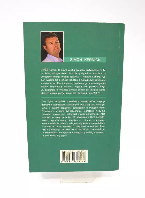 ksiazka-osaczony-simon-kernick-stan-uzywany