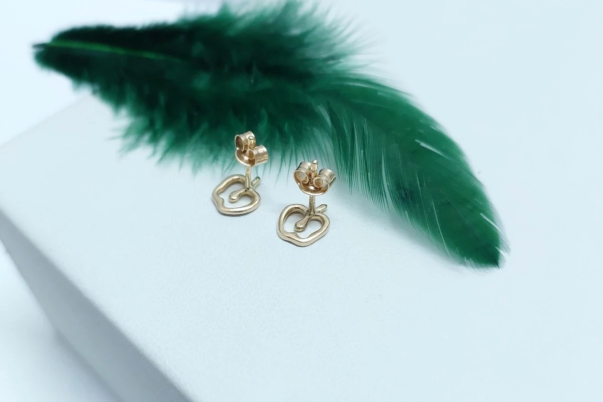 okazja-urocze-zlote-kolczyki-jabluszka-585-rodzaj-2205-2