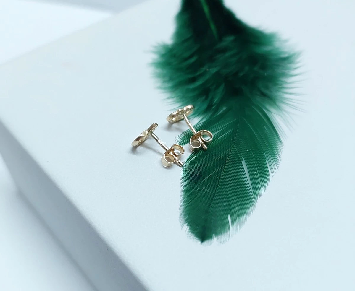 okazja-urocze-zlote-kolczyki-jabluszka-585-stan-11323-2