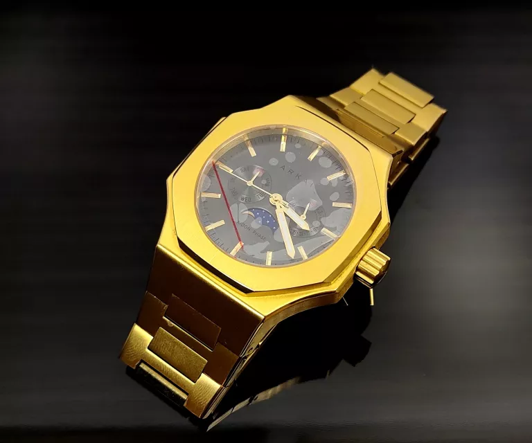 ZEGAREK ARKAI Z FAZĄ KSIĘŻYCA AMIL MACE STAN BDB