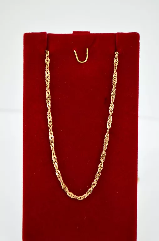 ZŁOTY ŁAŃCUSZEK 3,17G 585P