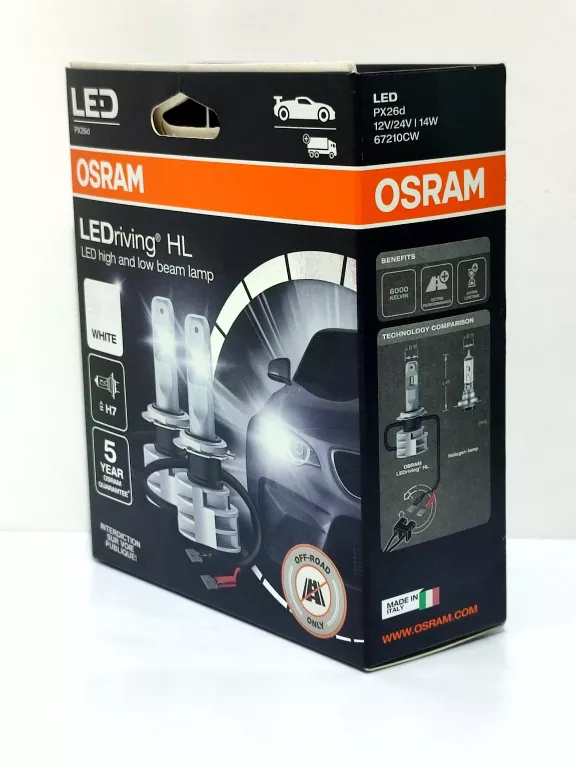 OSRAM LED LEDRIVING HL H7 GEN2 6000K PX26D