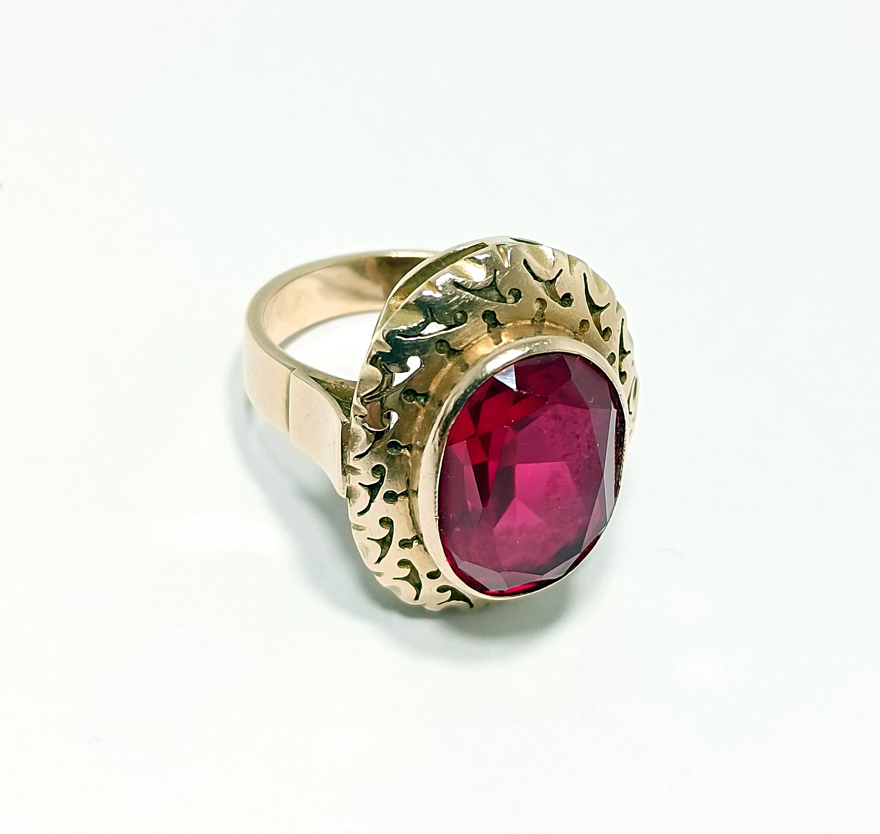 piekny-stary-zloty-pierscionek-1076g-585-r19-kamien-cyrkonia